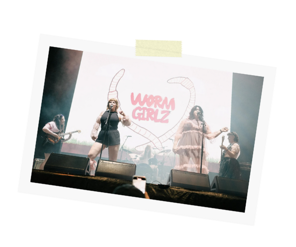 Worm Girlz Laneway 2024