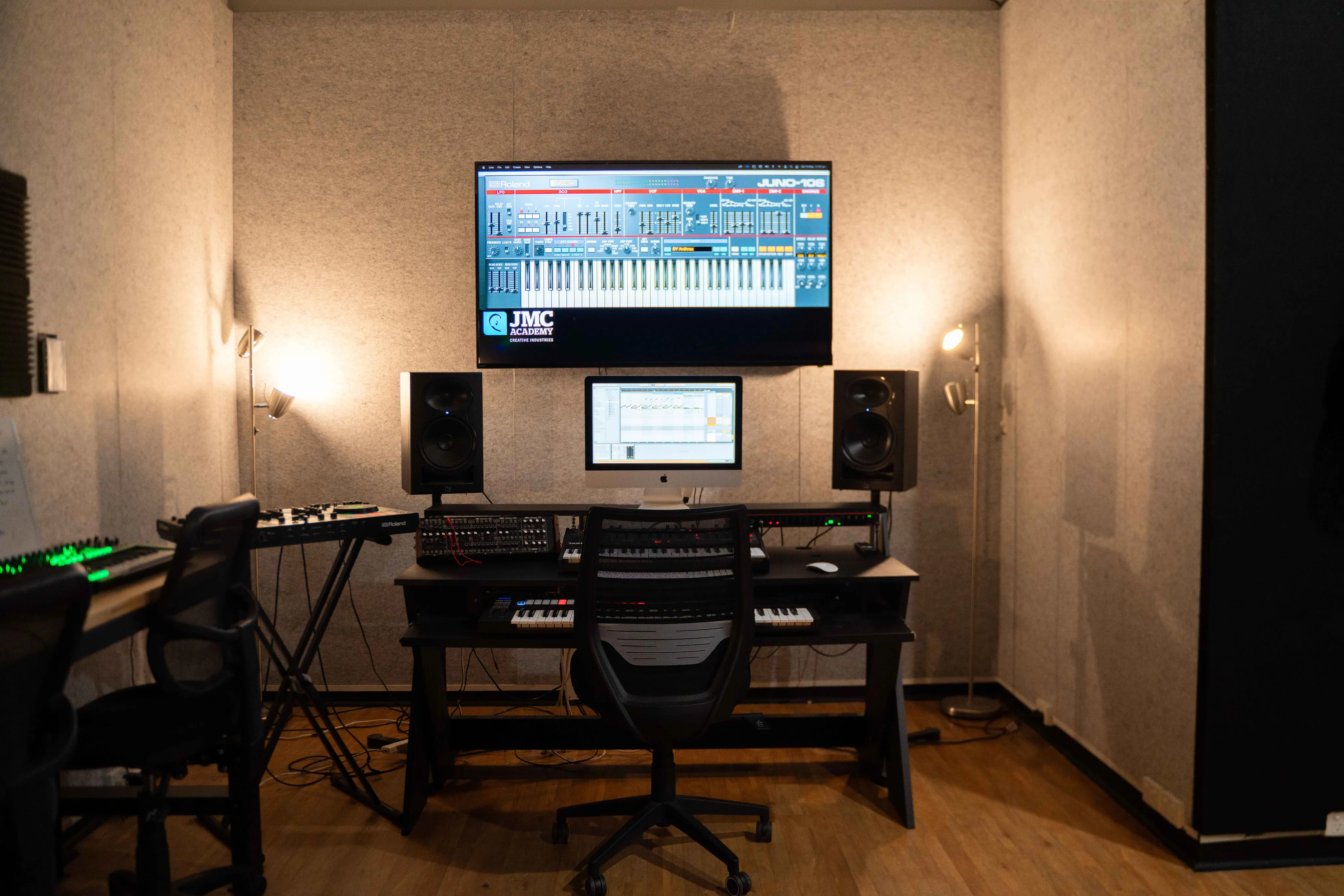 JMC Academy music production studio
