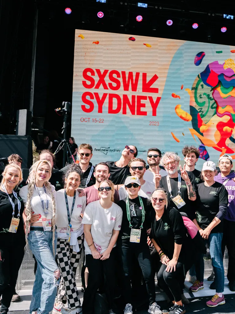 Fresh Slice Showcase team at SxSW Sydney 2023
